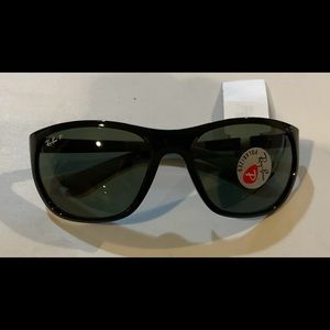 Authentic. Ray-Ban #4307. Polarized. Black. New.